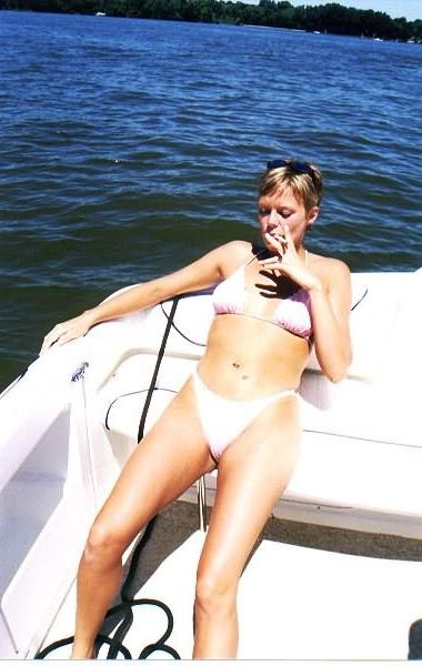 20P Teen nude on a boat