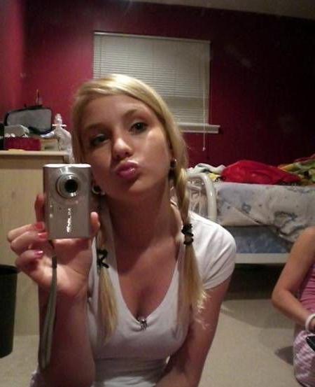 15P Young and dumb teen gfs teasing in panties