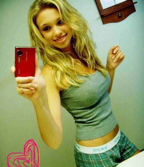 15P Young and dumb teen gfs teasing in panties