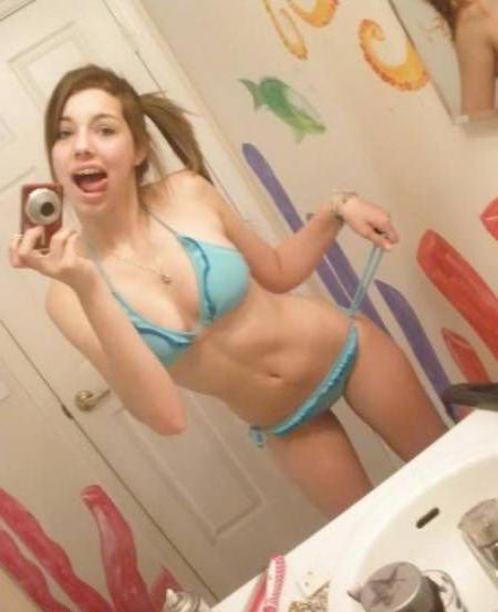 15P Young and dumb teen gfs teasing in panties