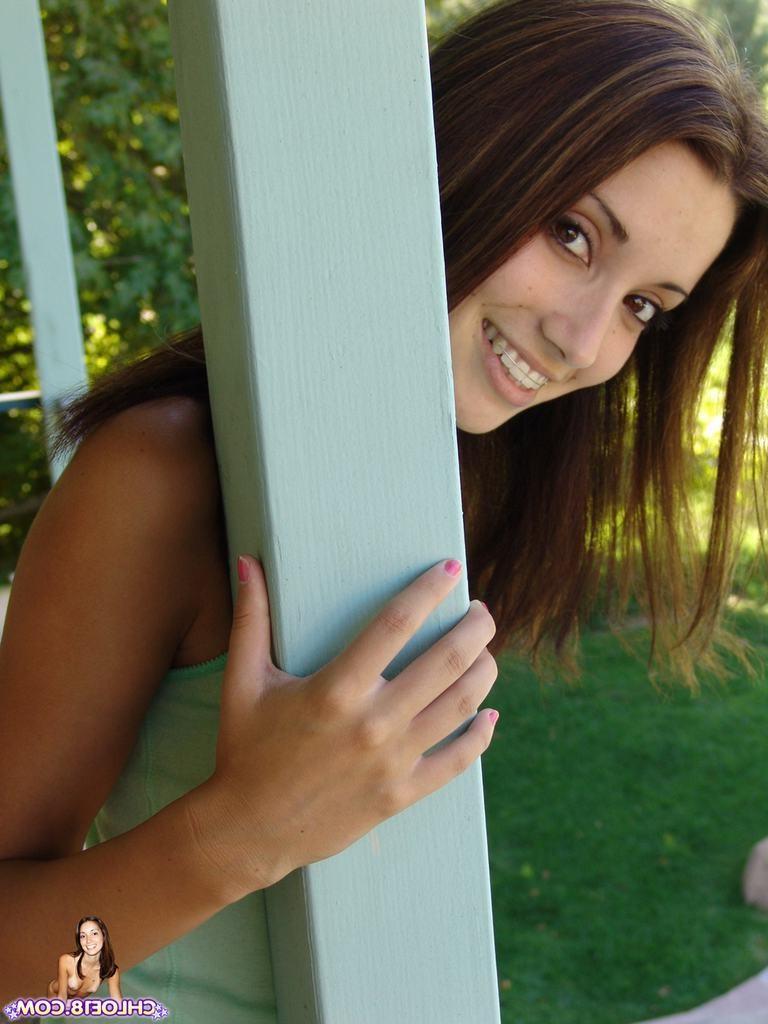 15P Tiny titted eighteen year old slips off panties