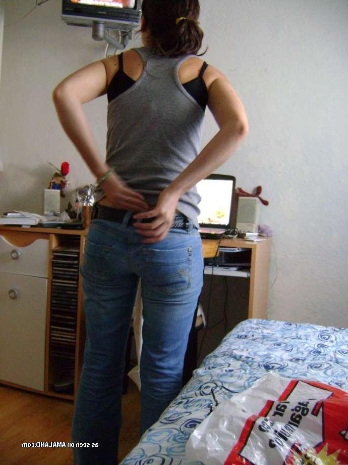 15P Homemade closeups taken inside amateur teen girlfriend panties