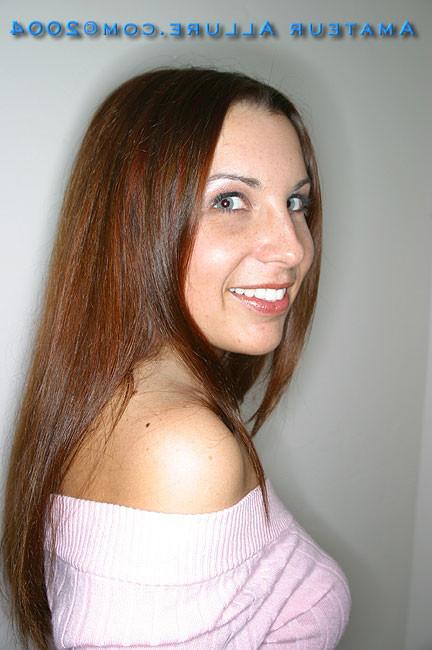 16P sexy brunette teen posing and teasing with cotton panties