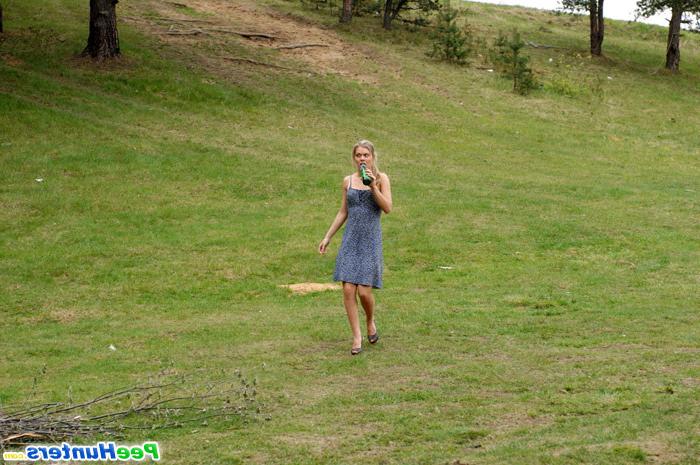 16P Dreamboat cute teen wees on a forest glade
