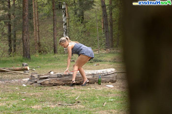 16P Dreamboat cute teen wees on a forest glade