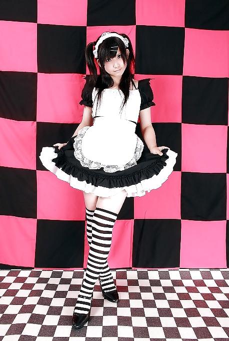 25P Cosplay Japanese maid 5