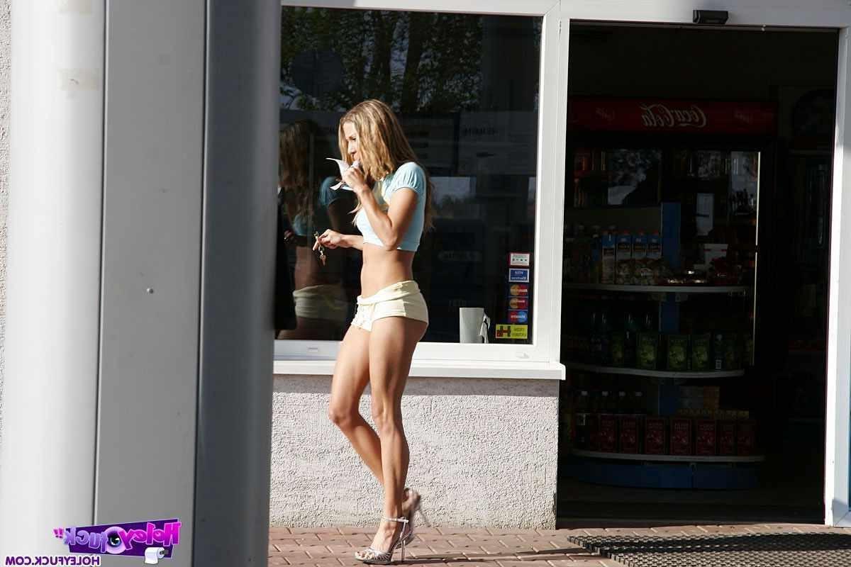 14P Sexy slut sucking dick and getting fucked through a glory hole