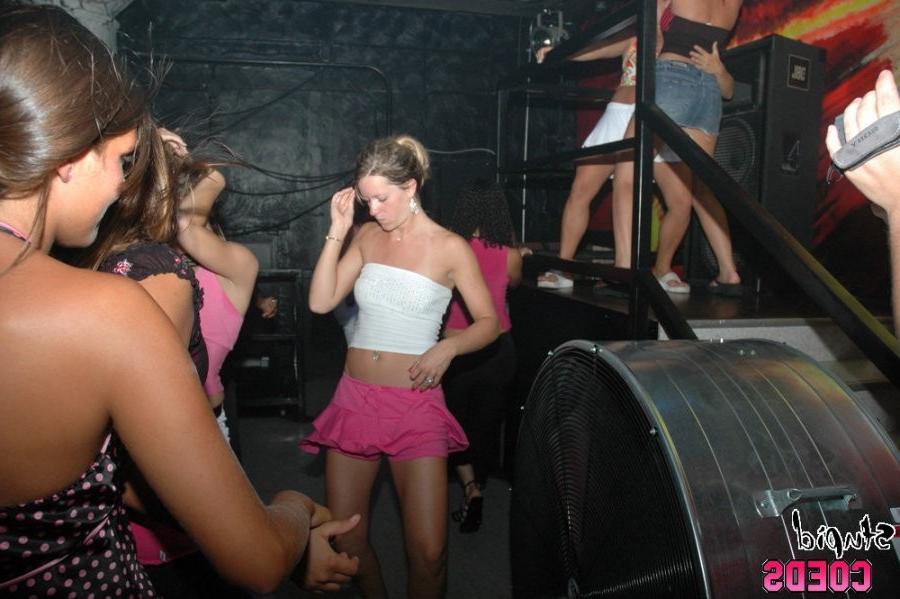 15P horny drunk college hotties flashing firm tits