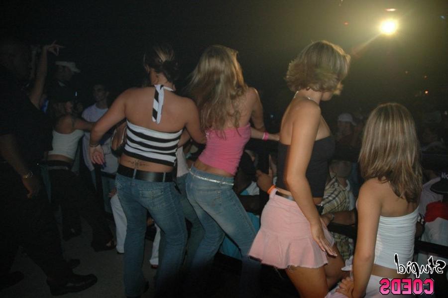15P horny drunk college hotties flashing firm tits