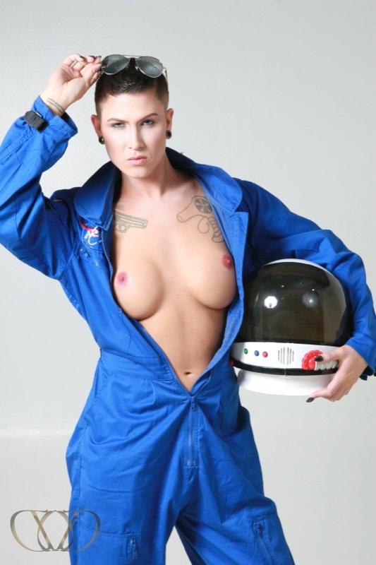 12P Shemale Astronaut cosplay