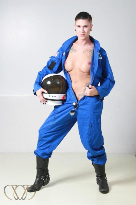 12P Shemale Astronaut cosplay