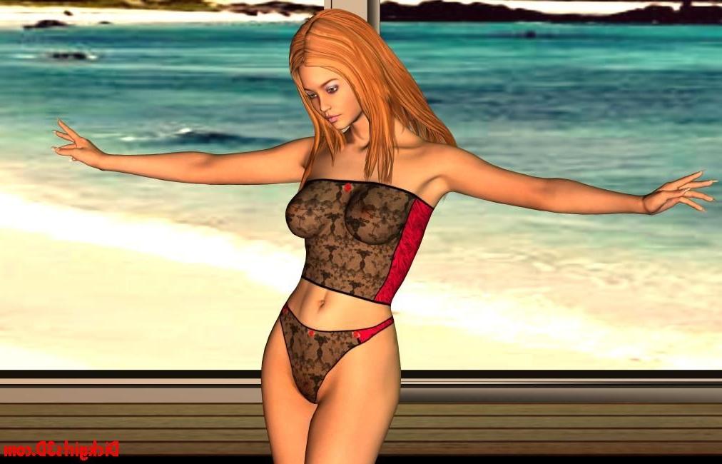 16P 3D Toon shemale nude