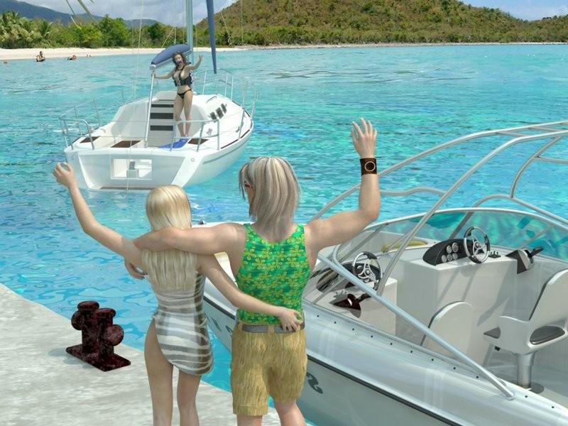 25P 3d shemales sex on boat