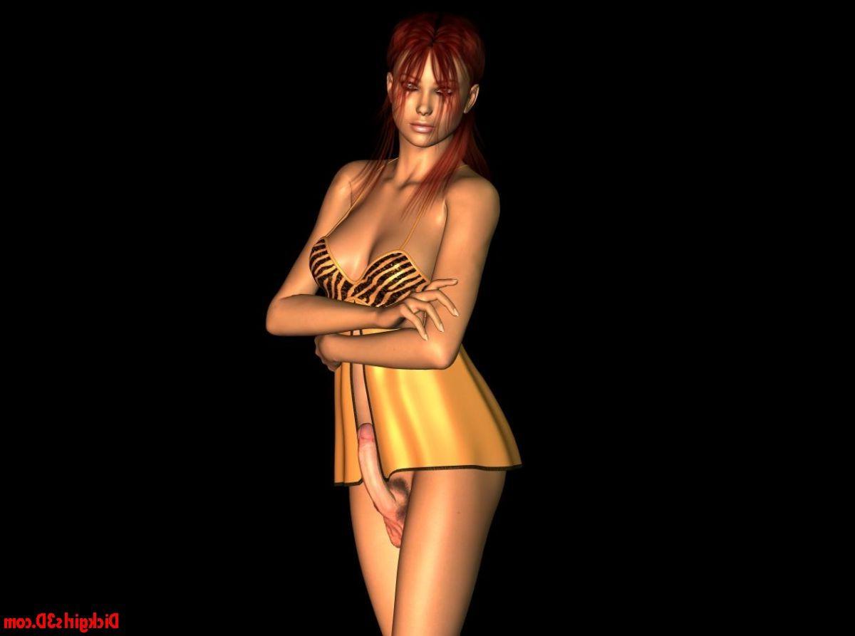 11P Toon dickgirl aroused