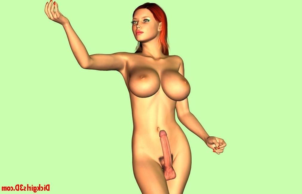 16P Busty redhead dickgirl