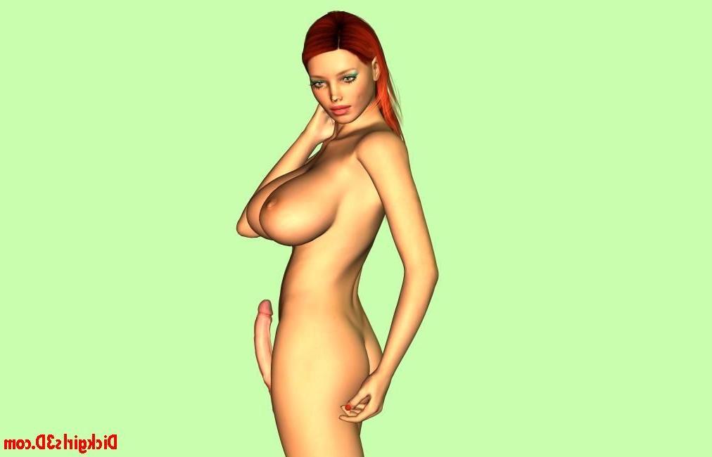 16P Busty redhead dickgirl