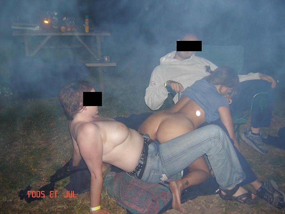 13P Foursome Camping- Strap On Wife