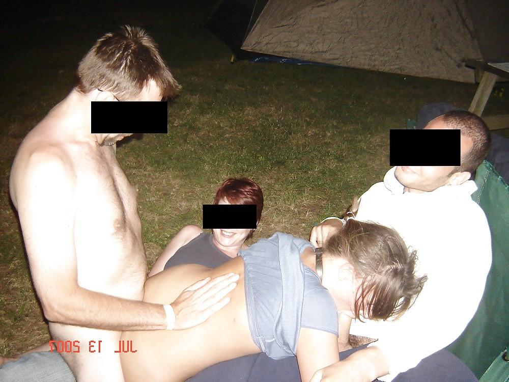 13P Foursome Camping- Strap On Wife