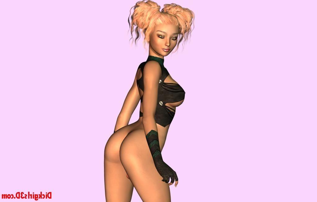 16P Aroused 3d dickgirl