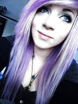 13P Me (Purple, blue and black hair)