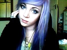 13P Me (Purple, blue and black hair)