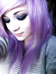 13P Me (Purple, blue and black hair)