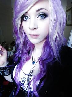 13P Me (Purple, blue and black hair)
