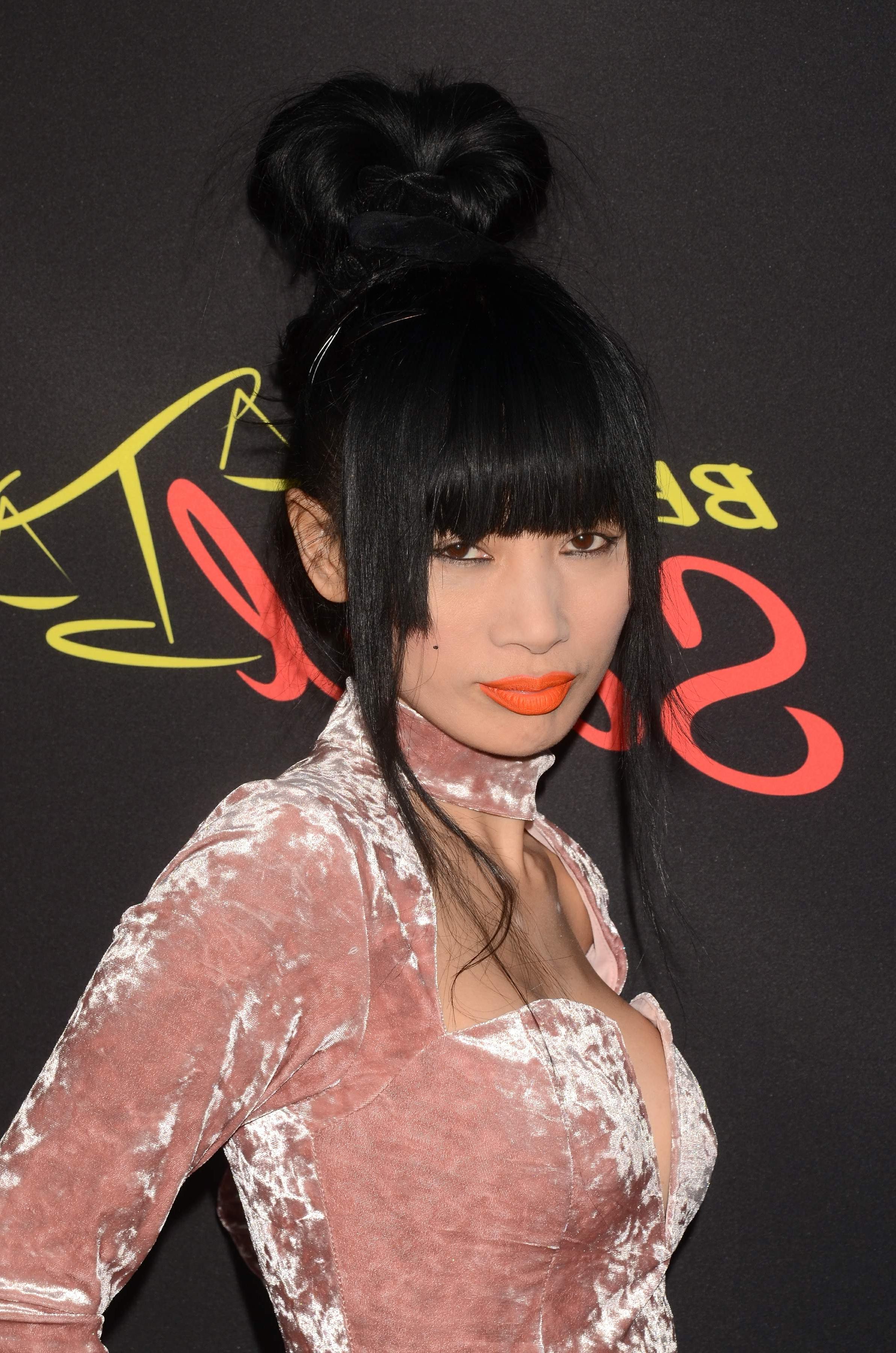 10P Bai Ling Wearing The Tightest Dress Ever