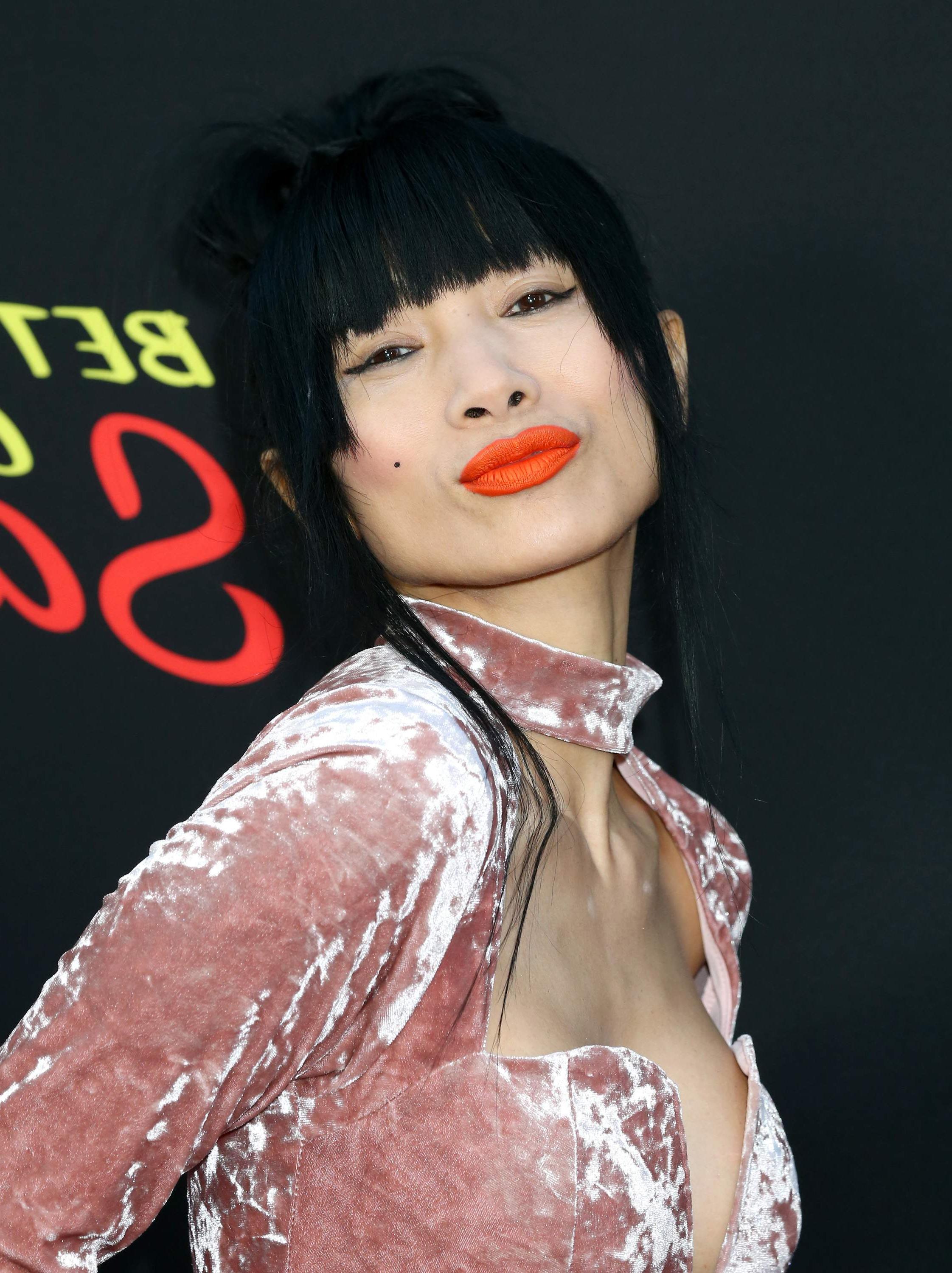 10P Bai Ling Wearing The Tightest Dress Ever