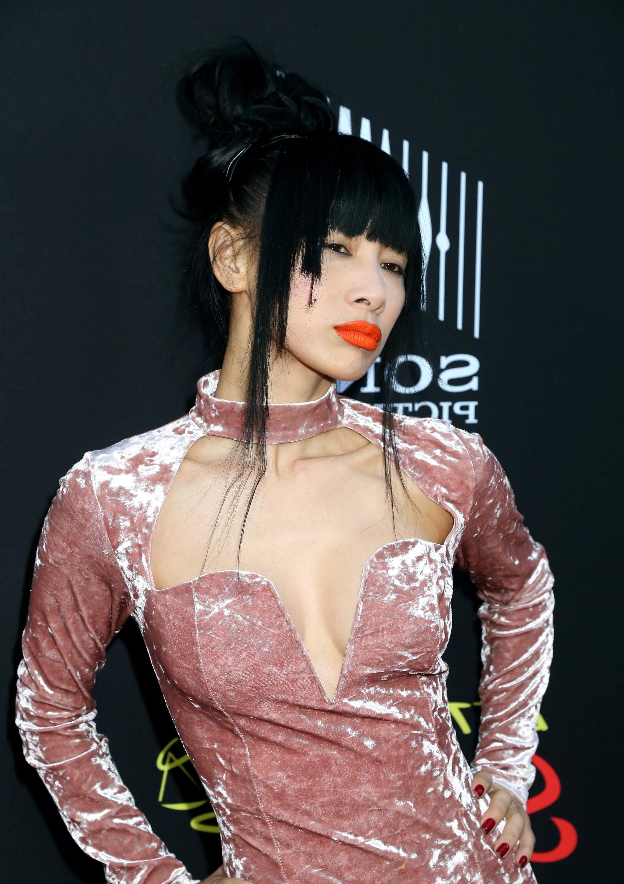 10P Bai Ling Wearing The Tightest Dress Ever
