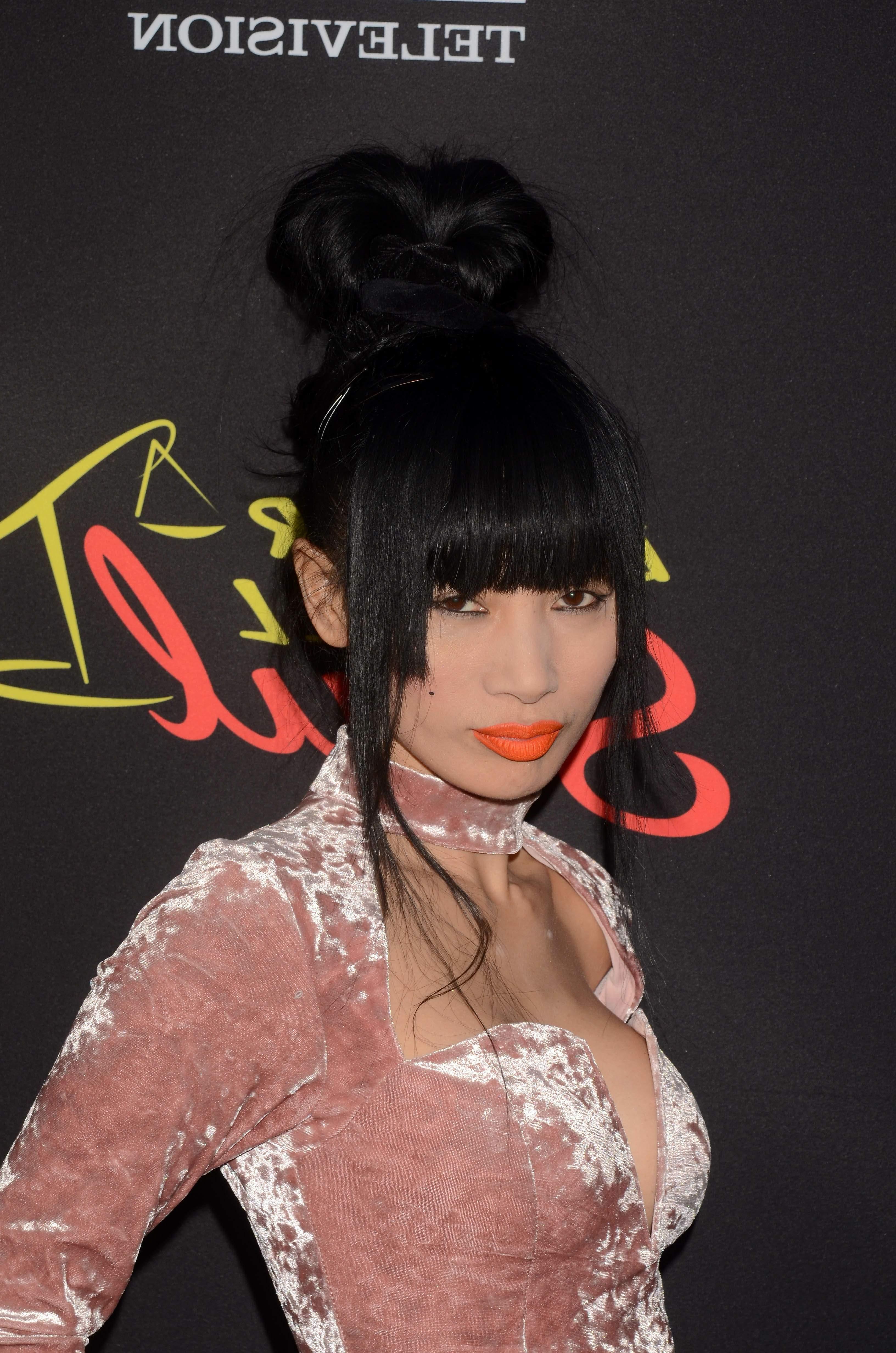 10P Bai Ling Wearing The Tightest Dress Ever
