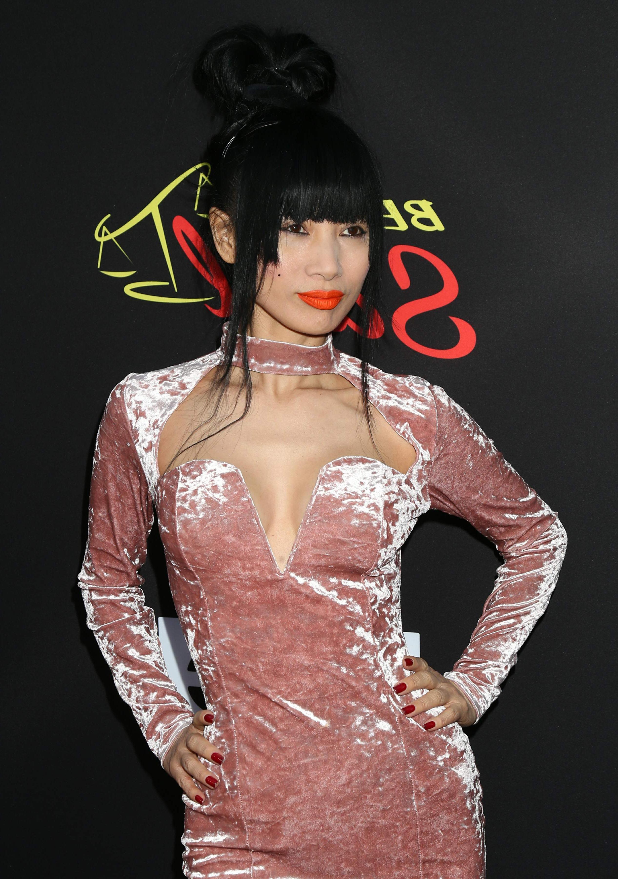 10P Bai Ling Wearing The Tightest Dress Ever