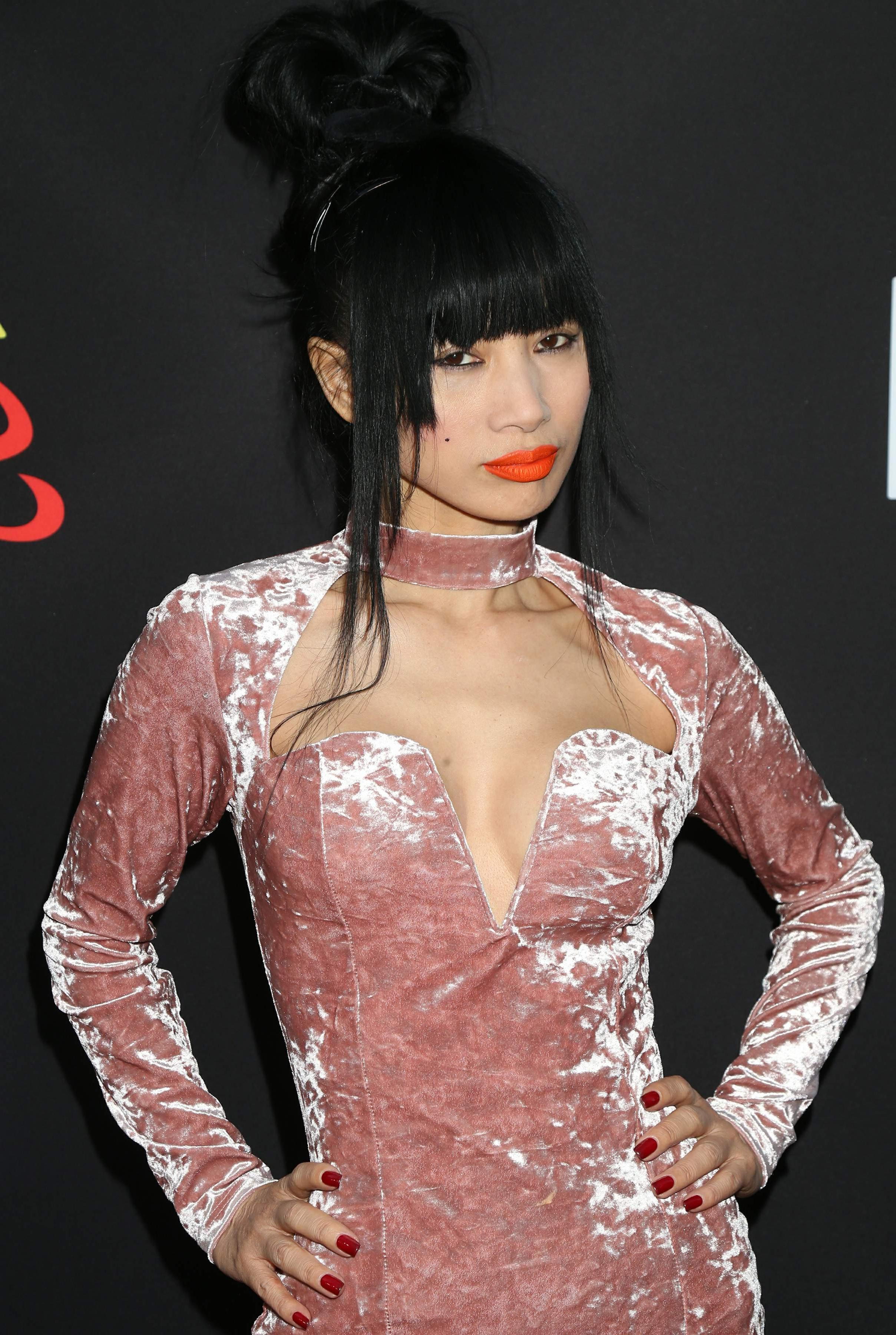 10P Bai Ling Wearing The Tightest Dress Ever