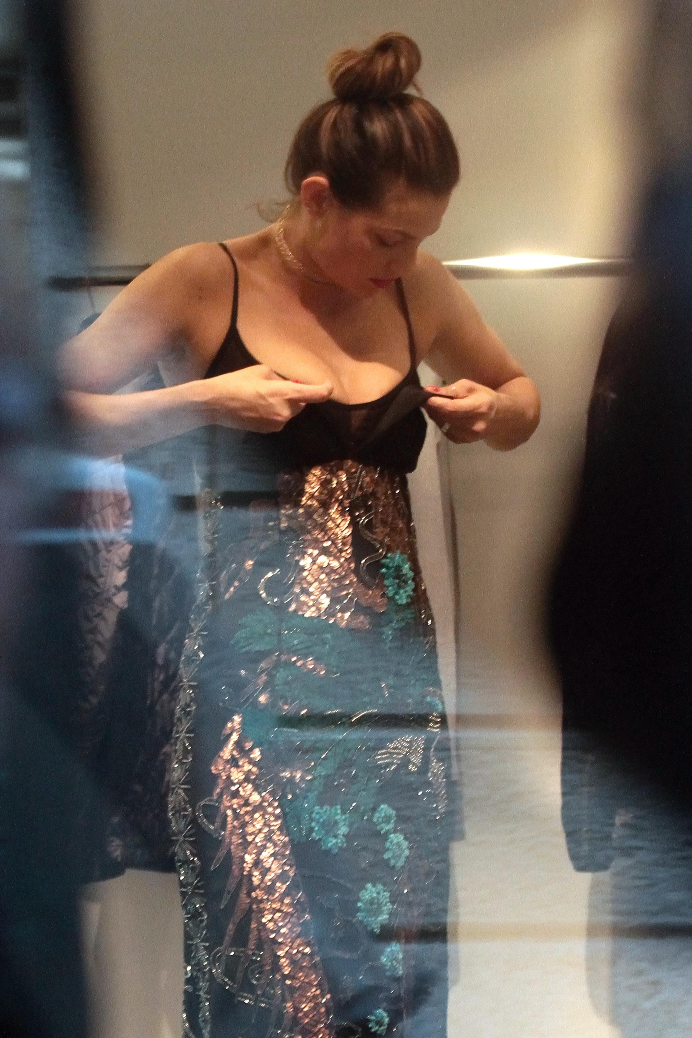 25P Dayane Mello And Her Beautiful Backless Dress