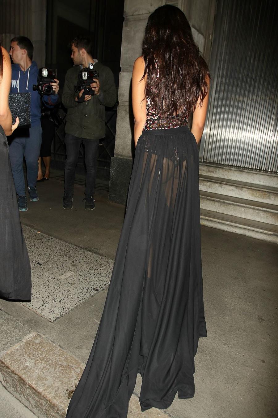 6P See-through dress of Leigh-Anne Pinnock