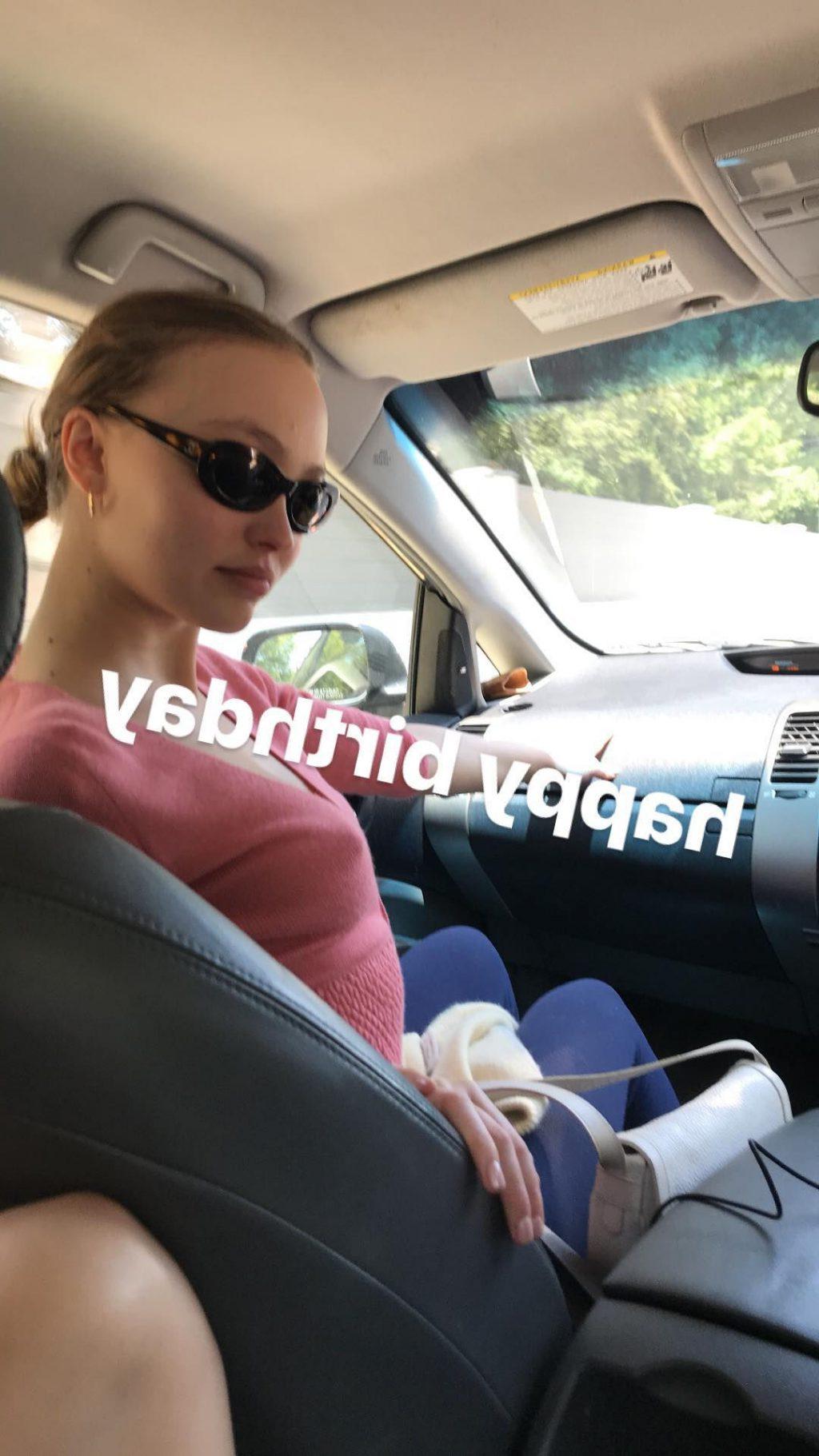 25P Lily-Rose Depp Sexy