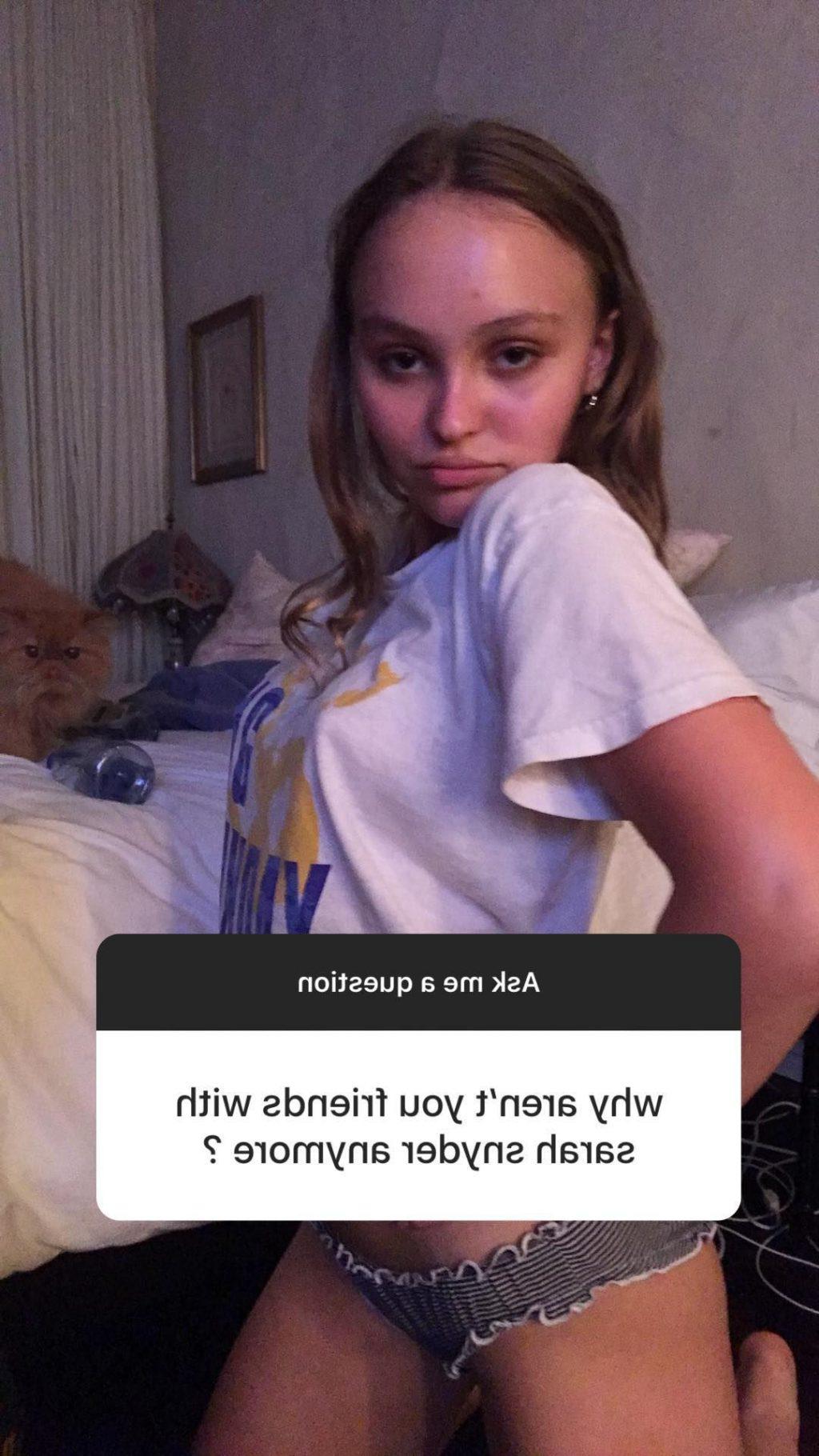 25P Lily-Rose Depp Sexy