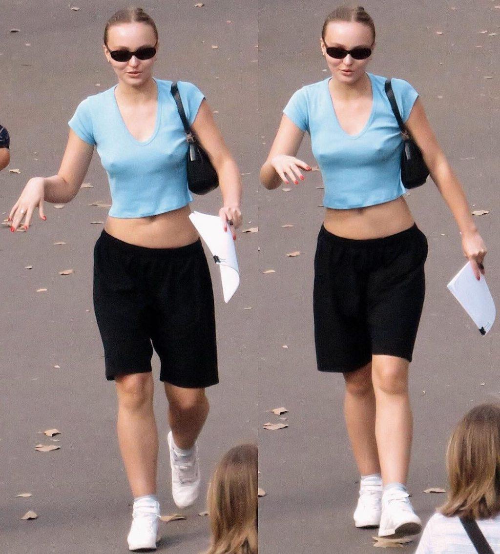 25P Lily-Rose Depp Sexy