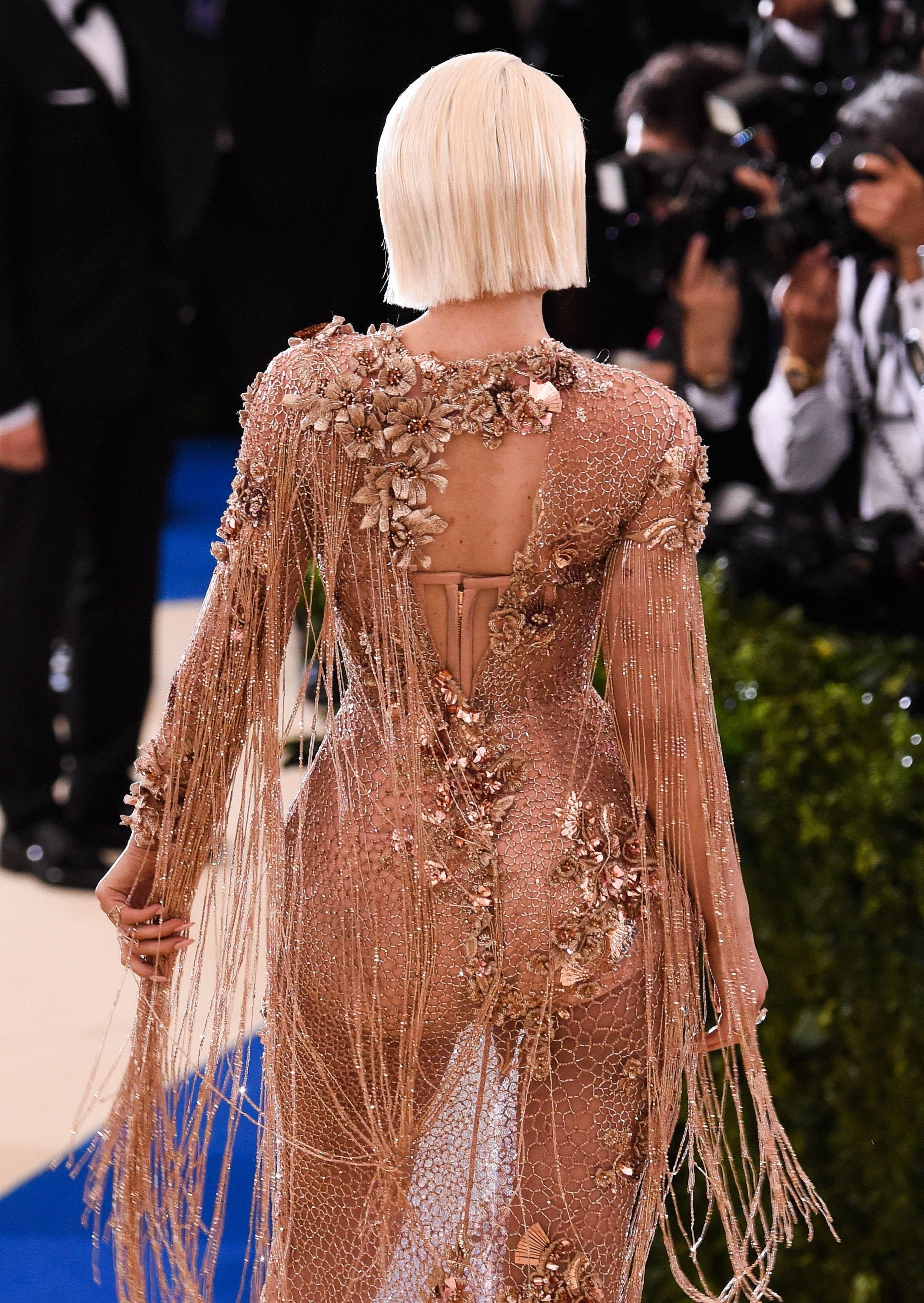 11P Kylie Jenner See-Through Dress Pics