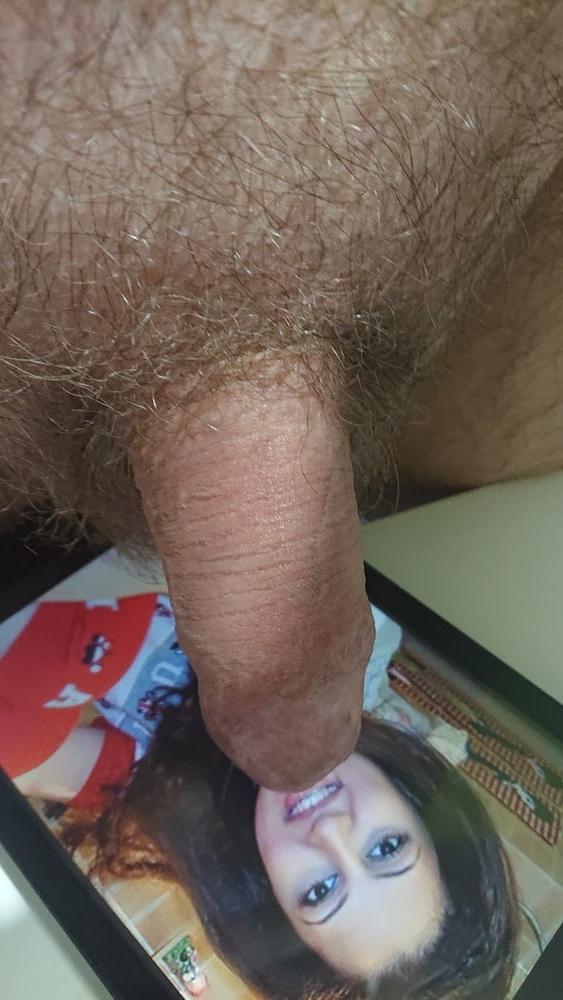 14P Cock tribute sexy girl, hard dick precum and girl,