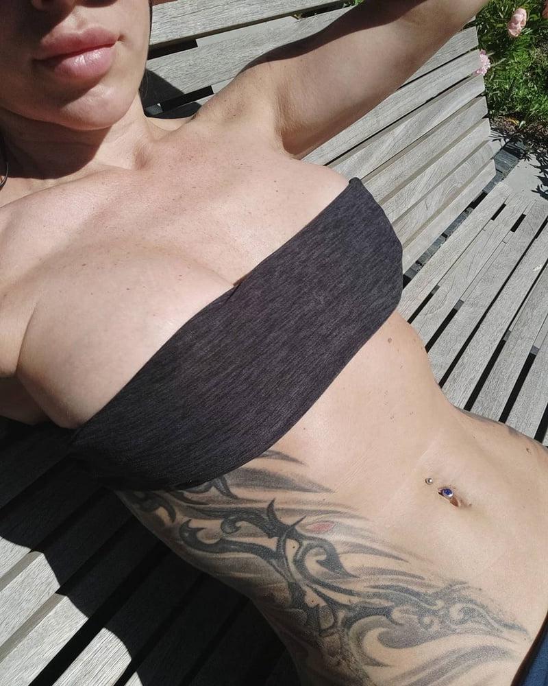 25P Hot busty Polish tattoed MILF with hard nipples