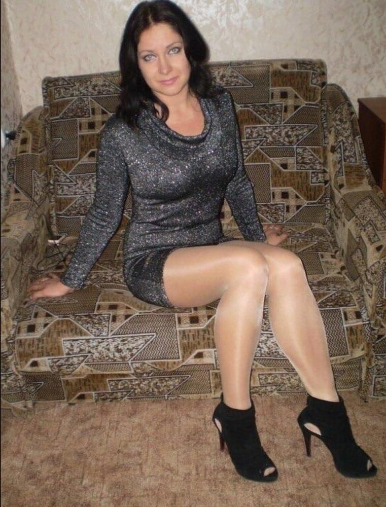 25P Russian Slags in Pantyhose