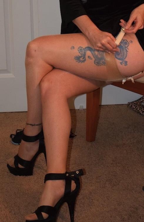6P Legs Stockings Heels