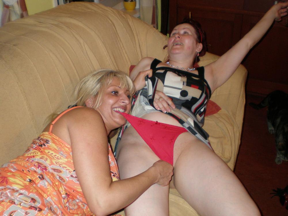 25P Pale redhead MILF public nudity lingerie and high heels