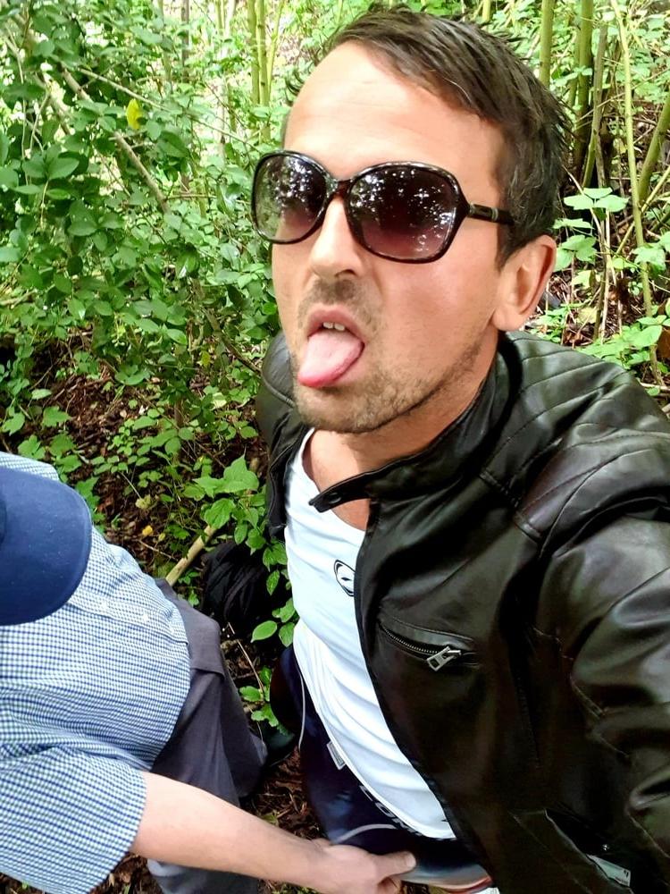 25P Slutboybencam4: Sexy Brainfukked Pig Pet  Outdoor Exposure