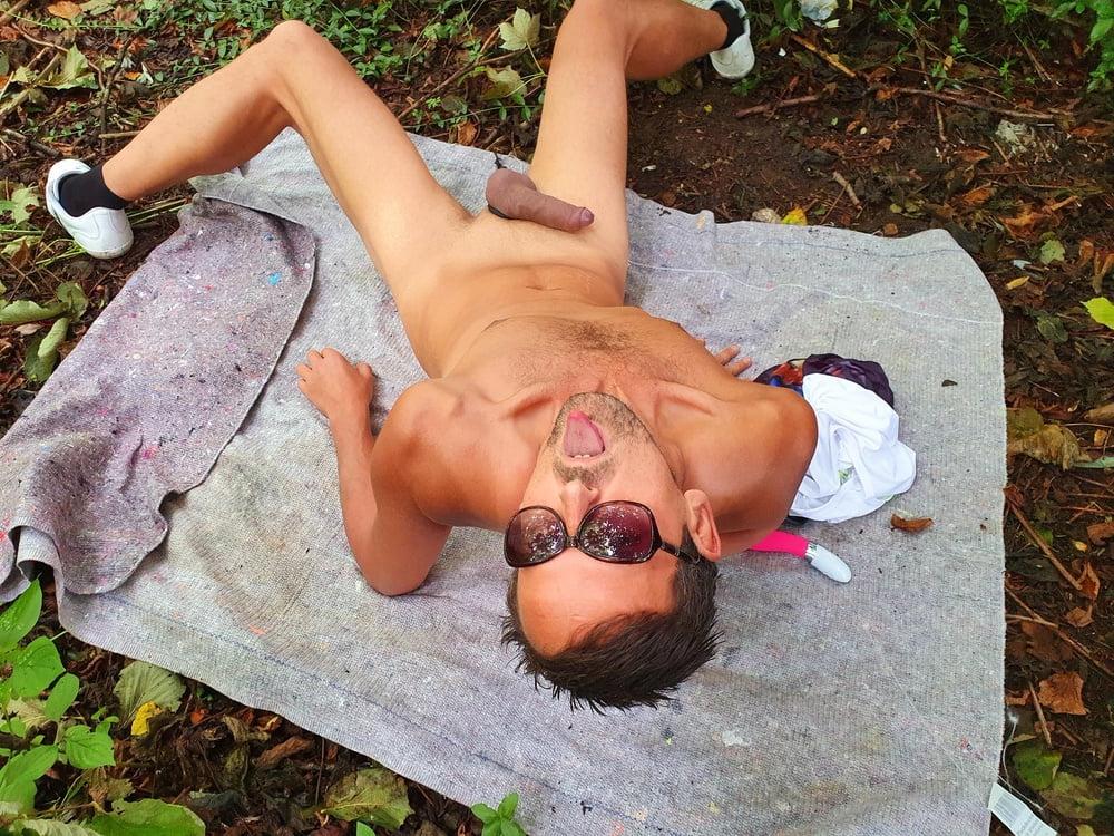 25P Slutboybencam4: Sexy Brainfukked Pig Pet  Outdoor Exposure