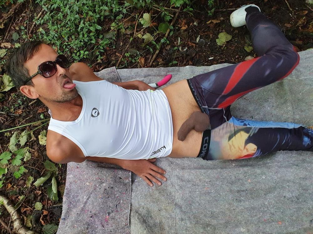 25P Slutboybencam4: Sexy Brainfukked Pig Pet  Outdoor Exposure