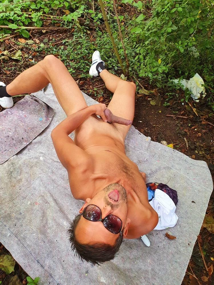 25P Slutboybencam4: Sexy Brainfukked Pig Pet  Outdoor Exposure