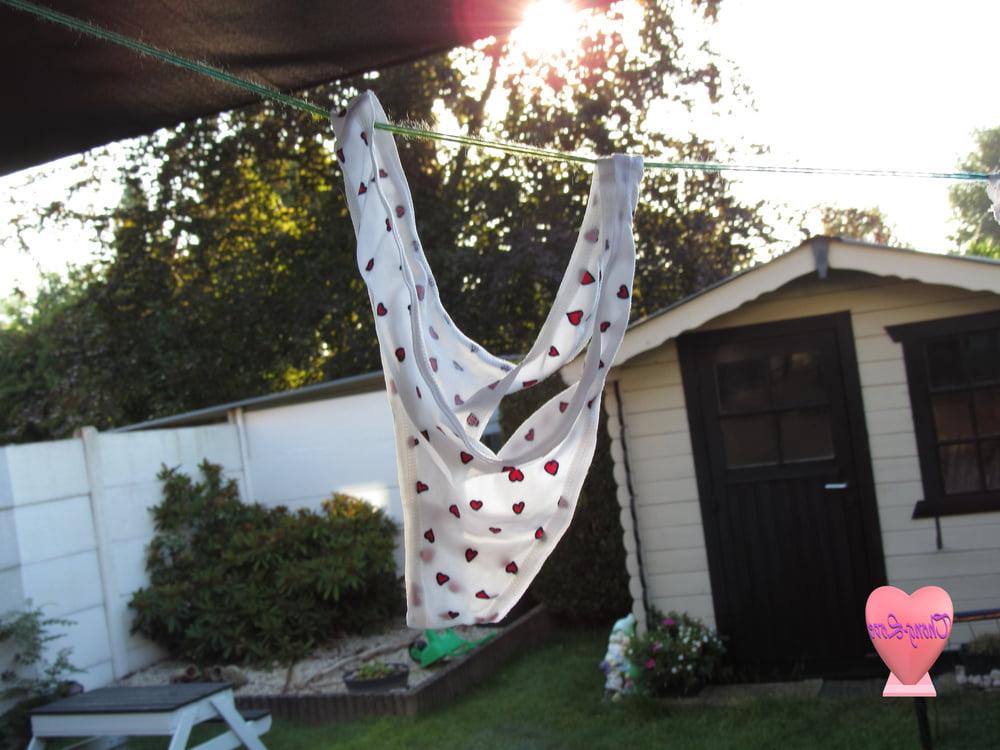 18P My sexy sisters little thongs