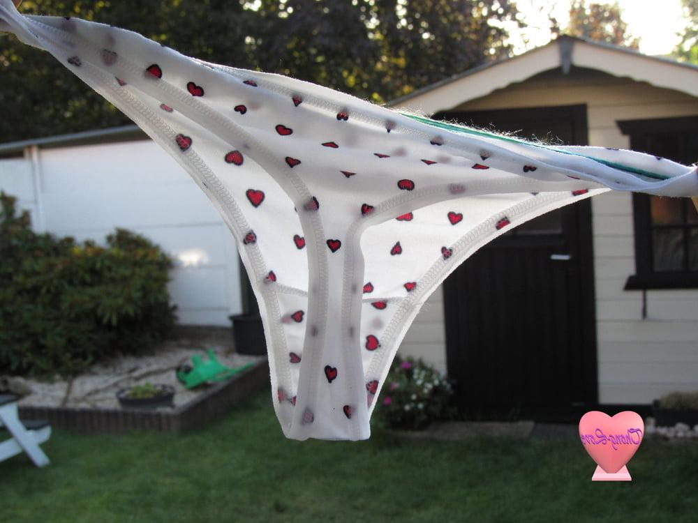 18P My sexy sisters little thongs